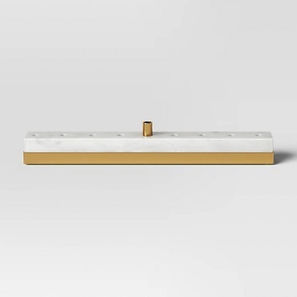 NWT THRESHOLD Menorah Candle Holder
